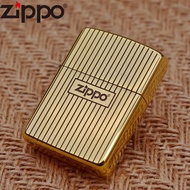 Bật Lửa Zippo Kẻ Sọc Đồng Nguyên Khối Đáy Ngược Đời La Mã E-XIII ( Tặng Phụ Kiện ) Hộp Quẹt Zippo Độ