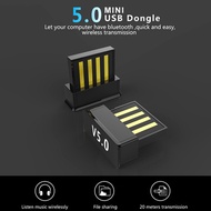 ★USB Bluetooth Wireless Adapter 5.0 Computer Audio Bluetooth Launch Adapter Dongle for PC Laptop