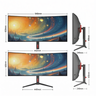 Gaming Office Trading 49 Inch 5K 165Hz 32:9 Curved Monitor
