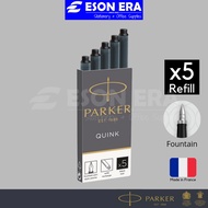 Parker Quink Fountain Pen Ink Refill 5pcs/case