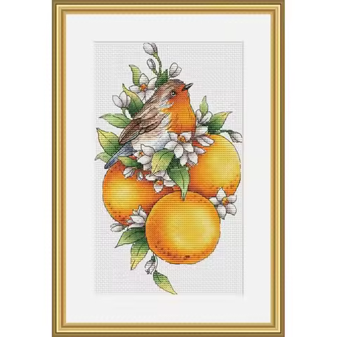 729Fun Cross Stitch Package Greeting Counted Kits New Style Joy Sunday Kits Embroidery Animal World 