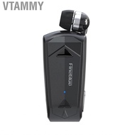 vtammy Fineblue F520 Wireless Business BT5.3 Headset in-Ear Retractable Earphone Hands-free Sport Dr