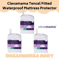 Clevamama Tencel Fitted Waterproof Mattress Protector