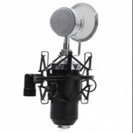 Taffware Condenser Microphone With Shock Proof Mount - Bm-8000 - Black