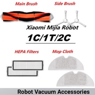Suitable for Xiaomi Mijia 1C 1T 2C Robot Accessories Brush Filter Mop Vacuum Cleaner Spare Part STYTJ01ZHM