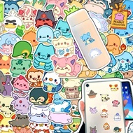 Cute Waterproof Pokémon Stickers | Kawaii Sticker Pack | Starters Eevee Psyduck Pikachu| Binder Jour