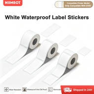 NIIMBOT D101 Solid Thermal Paper Roll Waterproof Sticker - White