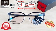 กรอบแว่นตาไทเทเนี่ยม Toni Morgan รุ่น LIN331 TONI MORGAN ทรงเต็มกรอบ(กรอบดำสแตนเลส)