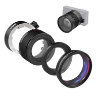 Iboolo&EooEye 2-in-1 Creative 18mm HD Wide Angle & 10x Macro Additional Lens Set for Sony ZV1/Sony Z