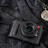 Genuine Real Leather Half Cover Bag D-Lux 8 Case For Leica D-Lux 8 Case Handmake Leather Camera Bag 