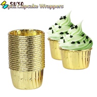 SUYO Cupcake Wrappers Home &amp; Kitchen Coated Cake Liner Pastry Tools Crimping Muffin Cases