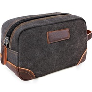 Portable Hot-Selling Toiletry Bag Supplies Cross-Border Large-Capacity Men Travel Canvas Toiletry Ba