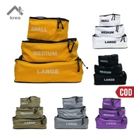 KREA CREA || Packing Cube Set Storage Laundry Storage Bag Travel Organizer 3 in 1