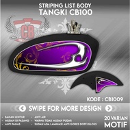 CB 100 Striping CB Tank Sticker C100 Sticker | CB100 | CB1009