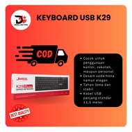 JEDEL K29 USB Keyboard Office Keyboard PC USB Plug and Play Keyboard