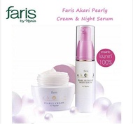Faris Akari ฟาริส อะกะริ ครีมไข่มุก Pearly Cream &amp; Akari Nutrient Night Serum