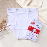 [ 3pc ] CD Hing's 123B Channel | CD Rider 125B Channel | White Striped Men's Underwear | CD Rider | 