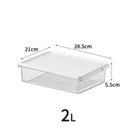 Refrigerator Storage Box Freezer Food Storage Box Kitchen Food Sealed Box Freezer Box Stackable Stor