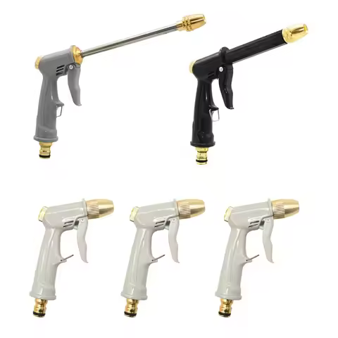 Garden Water Gun Hose Nozzle Mutifunctional Household Car Washing Yard Water Sprayer Pipe Tube Nozzl