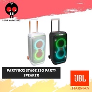 (JBL Malaysia) JBL Partybox Stage 320 / 520 Portable Bluetooth Party Speaker with Light Effects