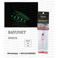 OPASS fishing light JIG SF007A BAYUNET JIG 40g/60g light jigging fast jig