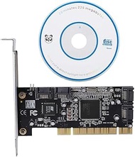 PCI Controller Card,PCI SATA 4 Port PCI to 4 Internal SATA Port 1.5Gbps Sil3114 Chipset RAID Control