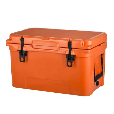 40QT LLDPE Robust Rotomolded Cooler Boxes for Camping Fishing BBQ Thermal Ice Roto Cooler Box
