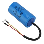 CD60 Run Capacitor with Wire Lead 250V AC 600uF 50/60Hz for Motor Run Capacitor