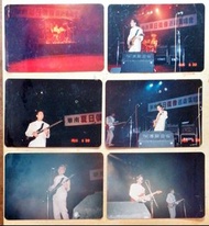 1988年BEYOND華南夏日偶像巡迴演唱原版相片 6 張。（最後一圖是網上的圖片，是沒有計數的，只供對照參考。）