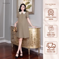 SACHIMOM Gown DRESS - SINA DRESS Straight Office Gown