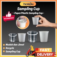 Packingku Sampling Cup (18ml/30ml/45ml/50ml) Plastic/Paper - Tester Cup
