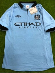 曼城 Manchester City 2012-13 主場 球衣 XL碼 46碼