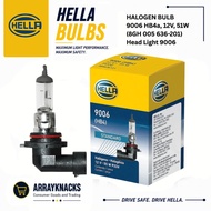 HELLA HALOGEN BULB 9006 HB4a, 12V, 51W (8GH 005 636-201) Head Light 9006