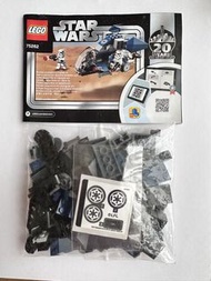 全新剩機, 連貼紙, 不包武器及人仔, 只限郵寄包本地郵寄, LEGO Star Wars 75262