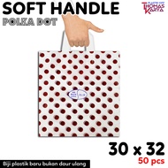 Plastik Hajatan 20x25 20x30 25x30 Motif SELAMAT MENIKMATI TERIMA KASIH isi 25 Softhandle Bag