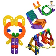 Bag of 60 creative puzzles T9