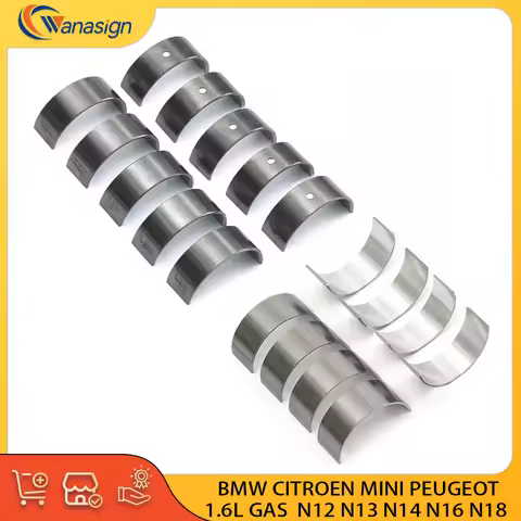 ENGINE Crankshaft & Con-rod bearing Set For BMW CITROEN MINI PEUGEOT 1.6L 1.6T L4 16V GAS 1.6 L T N1