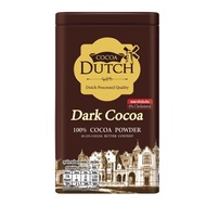COCOA DUTCH 100% Cocoa Powder Dark Cocoa 10-12% Cocoa Butter Content 180 g.