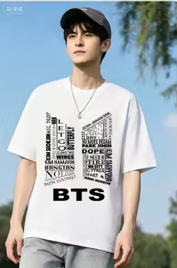 Classic Logo BTS ARIRANG 2026 Family Matching Mom Dad Kids T-shirt