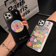 เคสกระจก BTS/CASETiFY Iphone 12 Pro MAX 11 Pro 8 7 Plus X XS Max XR 12 Miniเคสกันกระแทกเคสฝาหลัง