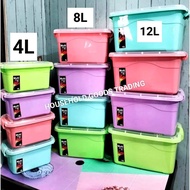 Multi-Storage Box Home Organizers 4L/8L/12L