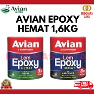 AVIAN Epoxy Glue SAVINGS 2 Components 1.6 KG set Wood Iron Glass Ceramic/