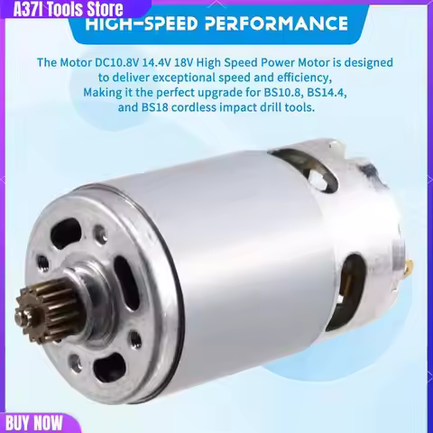 317004440 Motor DC10.8V 14.4V 18V Highspeed Power Motor For METABO BS10.8 BS14.4 BS18 Cordless Impac