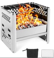 百變戶外組合野外求生燒烤爐  gymckp Outdoor Foldable and Portable Mini Charcoal BBQ Grill for Camping 露營用品 露營餐具 露營鍋 露營爐具 戶外餐具 旅行餐具 露營爐頭 戶外爐具 露營炊具 露營廚具 露營煮食爐 露營煲 露營煮食用具 camping stove camping cookset