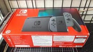 SWITCH NS 主機 電力加強版 灰黑色{附原廠基本配+副廠左右手把}出清商品 盒裝很新【YJ】維二商店
