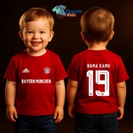 Bayern Munich Kids Football Shirt | Free Name & Number | Bayern Munich Kids T-shirt