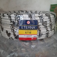 (=) kabel listrik eterna 2x1.5 | kabel listrik kawat eterna