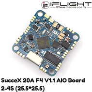 iFlight 25.5x25.5mm SucceX Whoop F4 V1.1 AIO Board (BM1270) 2-4S Compatible for Protek R25/Protek R20 SX2863