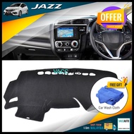 Honda Jazz Fit GK GK5 T5A 3rd Dashboard Carpet Instrument Pad Cover Meter Cover Anti Slip 2014 - 202