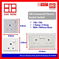 MK Honeywell 13A 15A Single Double Electric Socket Switch 1 Gang 2 Gang